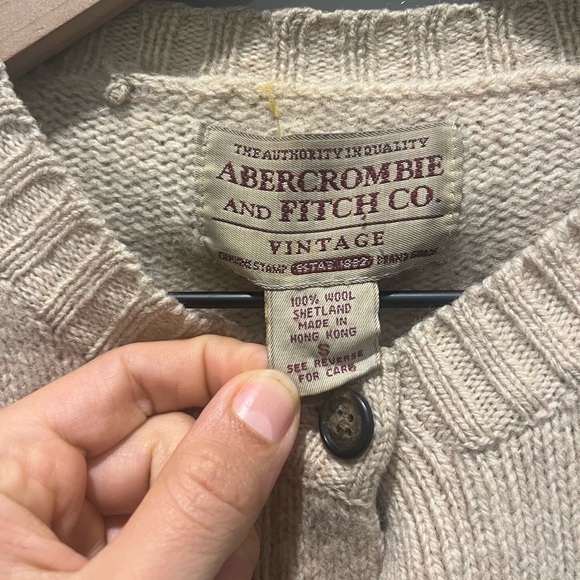 Vintage Abercrombie & Fitch Cardigan - Picture 2 of 7